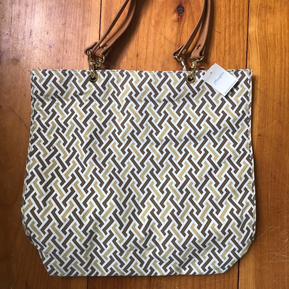 J. McLaughlin Colorblock Tote Bag